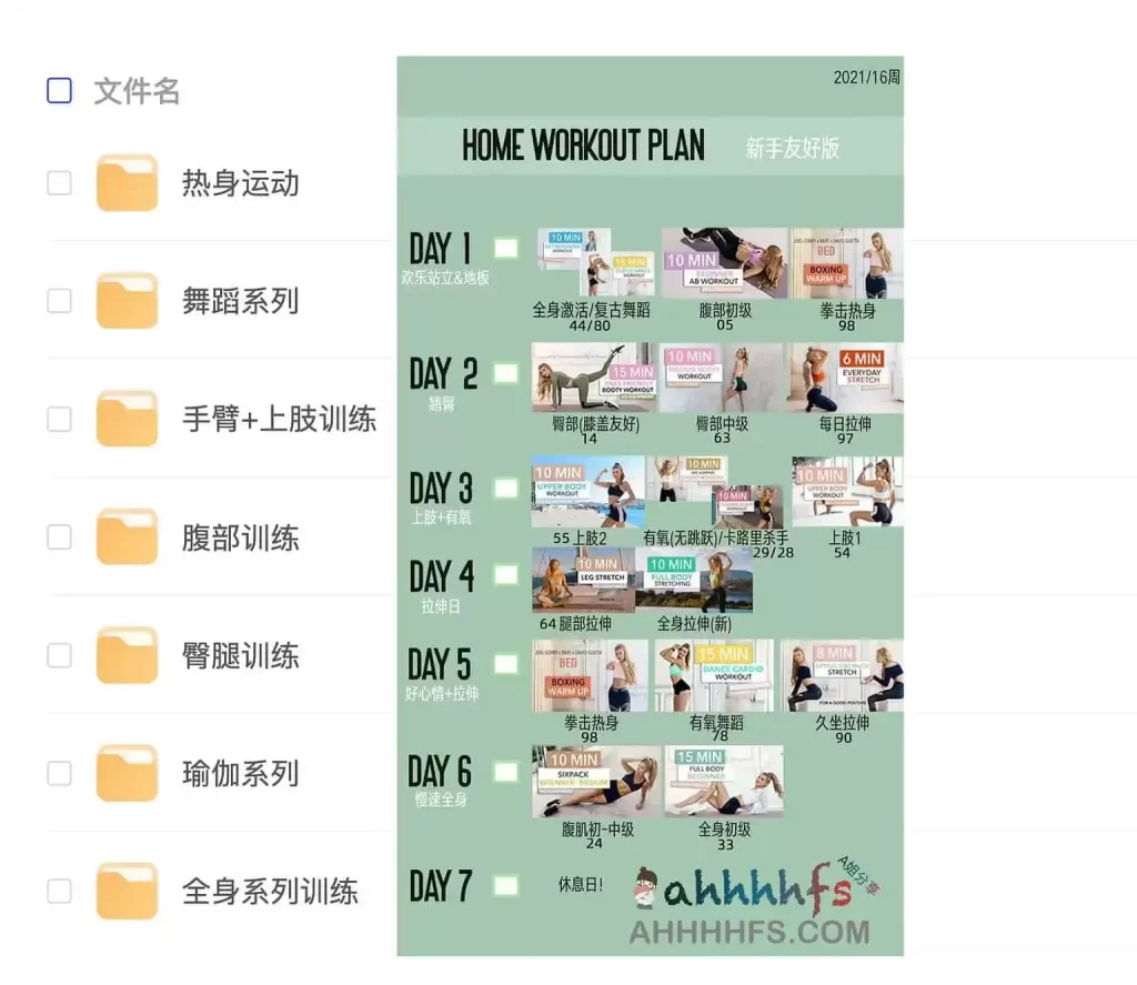 网赚平台：新Pamela帕梅拉健身全集高清课程【28GB】 阿里云网盘
